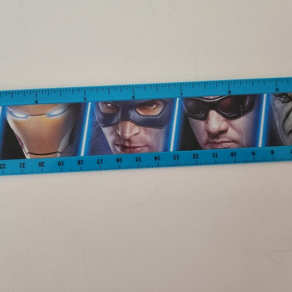 Marvel Avengers 12" Ruler *AS IS - Picture 3 of 9